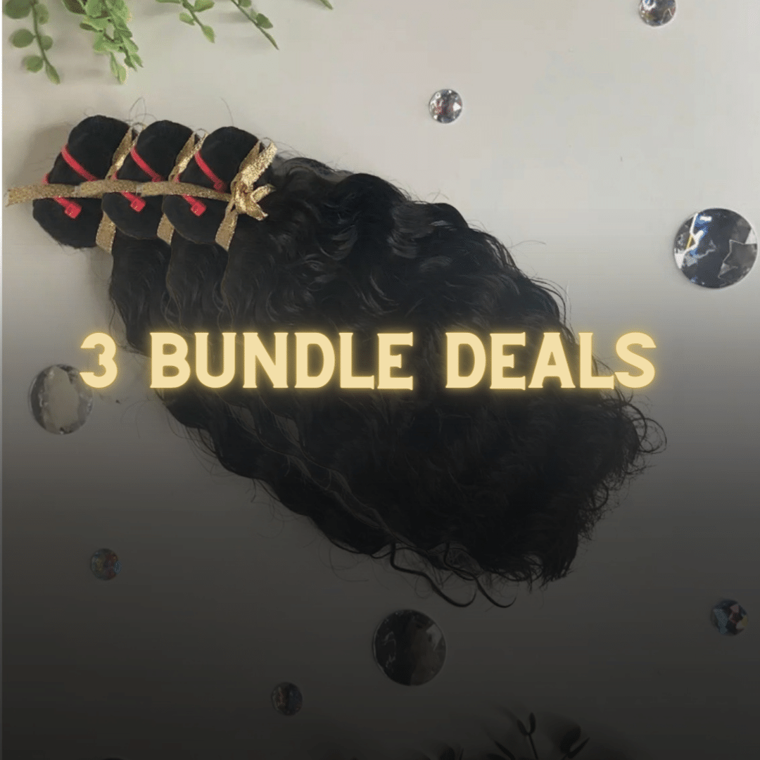 3 Bundle Deals- RAW Hair